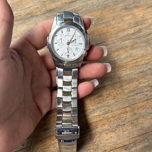 Bulova Men's Two-Tone Silver and Gold Watch